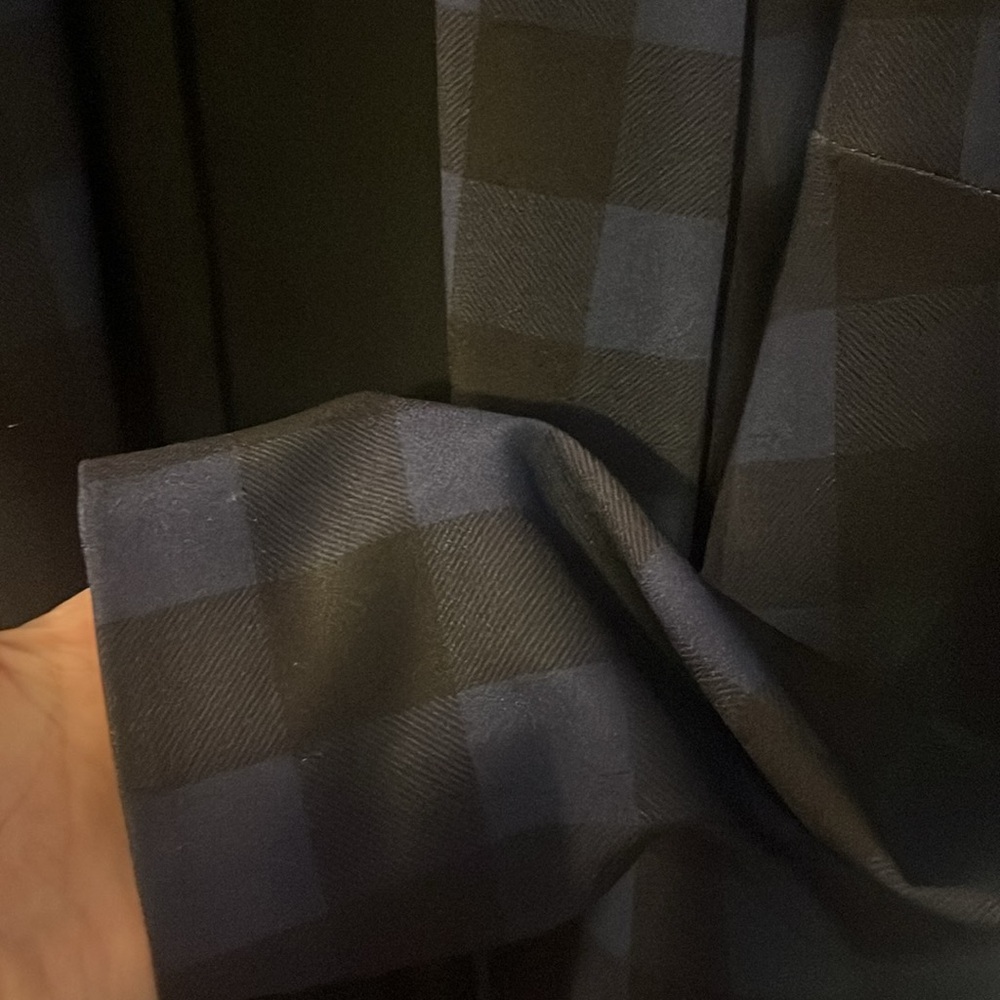 CHECKERED BLAZER SIZE S - Picture 4 of 4